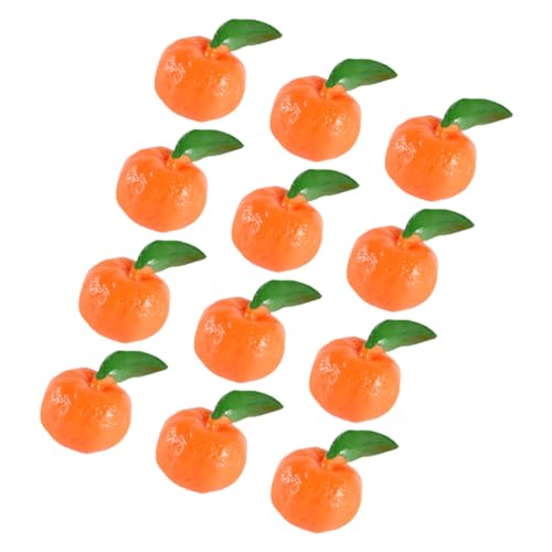 UPKOCH 12stücke Künstliche Obst Modelle Realistische Orangen Für Deko Fotografie Und Spielzeug Tischdekoration Und Sammlerstücke von UPKOCH