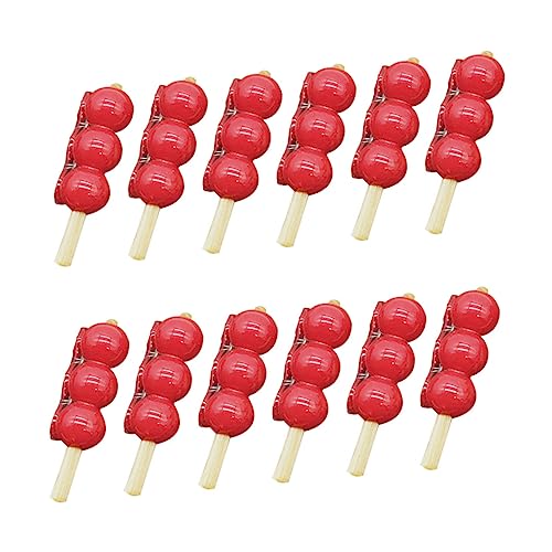 UPKOCH 12 Stück Simulierte kandierte Haws für kinderspielzeug Mini-Essen gefälschtes Lebensmittelmodell puppenhaus zubehör schmuck Simulation Süßigkeitskürbis Acryl rot UPKOCH 12 Stück Simulierte kandierte Haws für kinderspielzeug Mini-Essen gefälschtes Lebensmittelmodell puppenhaus zubehör schmuck Simulation Süßigkeitskürbis Acryl rot von UPKOCH