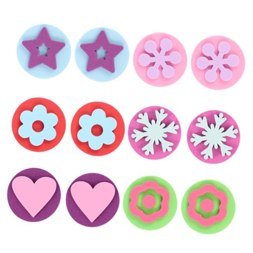 UPKOCH 12 Stück Teiliges Eva Stempel für Rundes Malwerkzeug für Kreative Kunst und DIY Projekte für Kindergarten und Frühe Bildung Zufällige Farben Zufällige Farbe Zufällige Farbe UPKOCH 12 Stück Teiliges Eva Stempel für Rundes Malwerkzeug für Kreative Kunst und DIY Projekte für Kindergarten und Frühe Bildung Zufällige Farben Zufällige Farbe Zufällige Farbe von UPKOCH