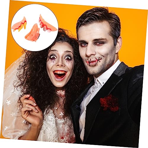 UPKOCH 12 Stück Teiliges Halloween Fake Teeth Mix Stil Lustige Vampir und Zombiezähne Komfortables Alveolardesign für Erwachsene für Halloween Party Dekoration und Kostümspaß von UPKOCH