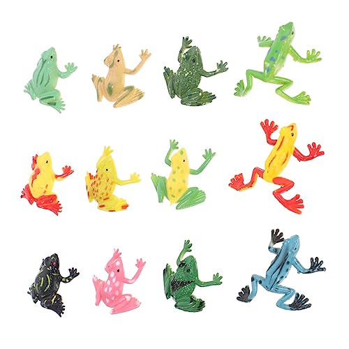 UPKOCH 12 Stück Teiliges Kleine Plastikfrösche Modellspielzeug Realistische Froschfiguren für Partygeschenke Jungen Mädchen Lernspielzeug Dekoration UPKOCH 12 Stück Teiliges Kleine Plastikfrösche Modellspielzeug Realistische Froschfiguren für Partygeschenke Jungen Mädchen Lernspielzeug Dekoration von UPKOCH