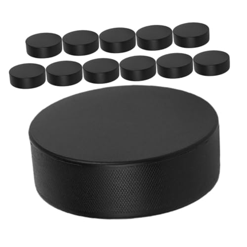 UPKOCH 12 Stück Teiliges Mini Eishockey Pucks aus Leichtem Pu Schaum Geräuscharm und Vielseitig für Indoor Training und Familienunterhaltung als Hockey Trainingsausrüstung und von UPKOCH