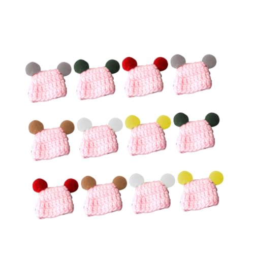 UPKOCH 12 Stück Teiliges Mini Strickmützen Bastelset aus Garn Bunte Handgefertigte Puppenhüte für DIY Dekoration und Mädchen Bastelprojekte UPKOCH 12 Stück Teiliges Mini Strickmützen Bastelset aus Garn Bunte Handgefertigte Puppenhüte für DIY Dekoration und Mädchen Bastelprojekte von UPKOCH