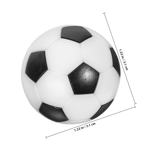 UPKOCH 12 Stück Teiliges Mini Tischfußball Ersatzbälle Umweltfreundliche Harzfußbälle Klassisch für Standard Fußballtisch Zubehör für Drinnen und Spielspaß UPKOCH 12 Stück Teiliges Mini Tischfußball Ersatzbälle Umweltfreundliche Harzfußbälle Klassisch für Standard Fußballtisch Zubehör für Drinnen und Spielspaß von UPKOCH