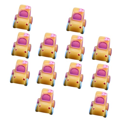 UPKOCH 12 Stück Teiliges Miniatur Auto Modellset Resin für Puppenhaus und Mikro Landschaftsdeko Gelbe Mini Autos für DIY Dekoration und Aquarien UPKOCH 12 Stück Teiliges Miniatur Auto Modellset Resin für Puppenhaus und Mikro Landschaftsdeko Gelbe Mini Autos für DIY Dekoration und Aquarien von UPKOCH