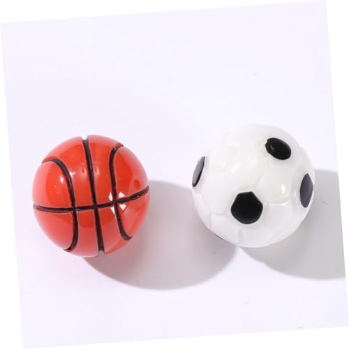 UPKOCH 12 Stück Teiliges Miniatur Basketball und Fußball Detailreiche Mikro Landschaftsdekoration Niedliche Mini Sportbälle aus Hochwertigem Material für Puppenhäuser Schreibtisch und UPKOCH 12 Stück Teiliges Miniatur Basketball und Fußball Detailreiche Mikro Landschaftsdekoration Niedliche Mini Sportbälle aus Hochwertigem Material für Puppenhäuser Schreibtisch und von UPKOCH