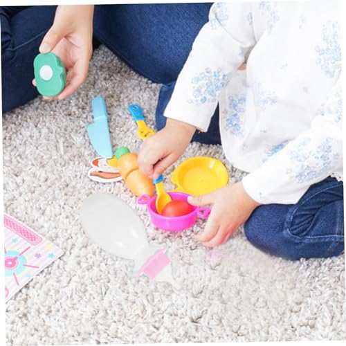 UPKOCH 12 Stück Teiliges Miniatur Puppen Milchflaschen aus Kunststoff Sicher für Shower und Puppenhaus Zubehör Fördert Fantasie und Motorische Fähigkeiten bei Mädchen von UPKOCH