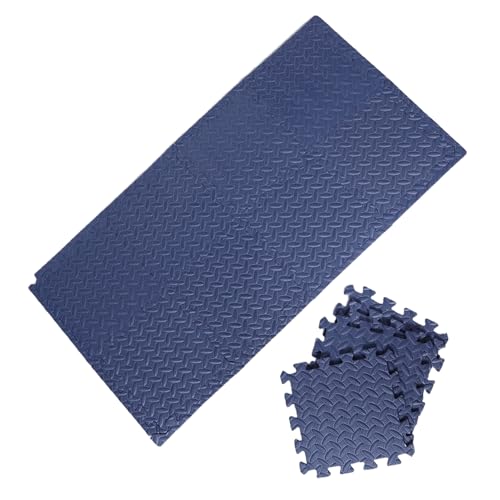 UPKOCH 12 Stück Teiliges Puzzle Spielmatten Dicke Weiche Schaumstoff Bodenfliesen Design rutschfeste Krabbelmatte für Kinderzimmer Flexibel Zusammensetzbar Schadstofffrei von UPKOCH