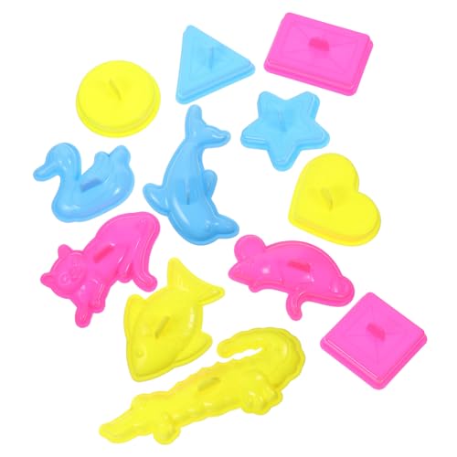 UPKOCH 12 Stück Teiliges Sandspielzeug Set mit Tierformen und Geometrischen Sandförmchen Buntes Strandspielzeug für Feinmotorik und Kreativer Sandkunst für Innen und Zufällige Farbe UPKOCH 12 Stück Teiliges Sandspielzeug Set mit Tierformen und Geometrischen Sandförmchen Buntes Strandspielzeug für Feinmotorik und Kreativer Sandkunst für Innen und Zufällige Farbe von UPKOCH