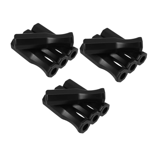 UPKOCH 12 Stück Teiliges Tischfußball-Griffe aus Kunststoff Ergonomische Achteckige Ersatzgriffe für Foosball-tischstangen rutschfest Einfache Montage für Erwachsene und Turnierspiel von UPKOCH