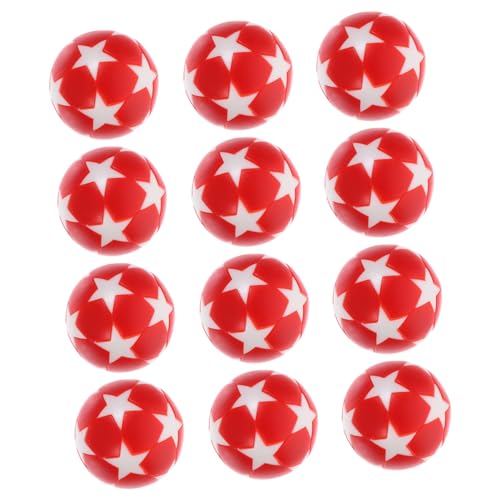 UPKOCH 12 Stück Teiliges Tischfußball Zubehör Fußball Bälle für Tischkicker Ersatzbälle für Erwachsenen Fußballspiele für Spielpartys und Dekorationen UPKOCH 12 Stück Teiliges Tischfußball Zubehör Fußball Bälle für Tischkicker Ersatzbälle für Erwachsenen Fußballspiele für Spielpartys und Dekorationen von UPKOCH