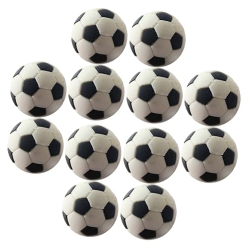 UPKOCH 12 Stücke Fußball Ball Ornamente Mini Dekore Mini Puppe Dekore Fußbälle von UPKOCH