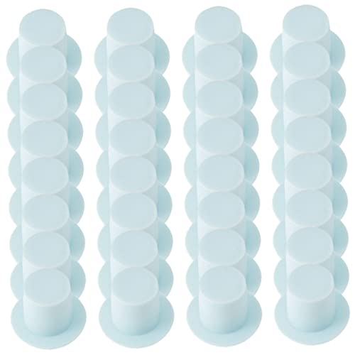 UPKOCH 120 Stück Mini-Kappe bastelmaterial für bastelsets für weihnchtsdeko Mini-Weihnachtsdekoration Zylinderhut aus Filz winzige Zylinder Partygeschenke Plastik Sky-blue von UPKOCH
