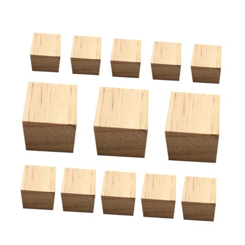 UPKOCH 120st Hilfsmittel Für Den Mathematikunterricht Quadratischer Holzblock Spielzeuge Holzspielzeug Spielzeug Aus Holzbausteinen Holzwürfel Kind Kasten Hölzern Blöcke von UPKOCH