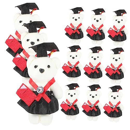 UPKOCH 12St Abschluss Dr. Bär Plüschtiere tragen Bärenpuppe Kuscheltier Aufbewahrung Abschlussgeschenke Abschlussblumenbär Strauß Stofftier gefüllter Blumenstrauß Schaum UPKOCH 12St Abschluss Dr. Bär Plüschtiere tragen Bärenpuppe Kuscheltier Aufbewahrung Abschlussgeschenke Abschlussblumenbär Strauß Stofftier gefüllter Blumenstrauß Schaum von UPKOCH