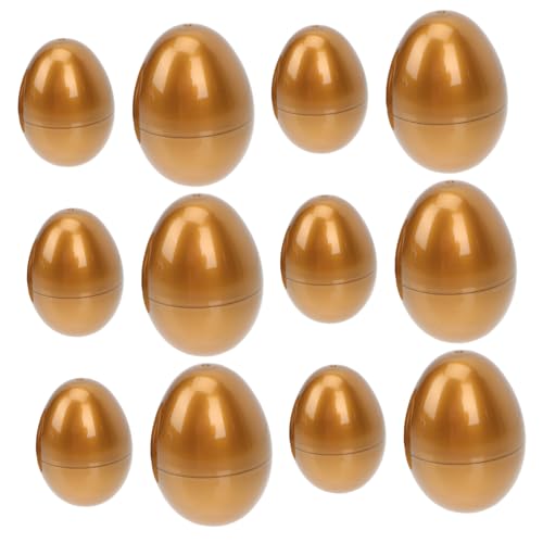 UPKOCH 12St Gacha easter eggs ostern geschenkebox ostern süssigkeiten box goldene Eier Füllstoffe Eierschlagbecher Gel Osterei-Verzierungen ostereier aus plastik pp UPKOCH 12St Gacha easter eggs ostern geschenkebox ostern süssigkeiten box goldene Eier Füllstoffe Eierschlagbecher Gel Osterei-Verzierungen ostereier aus plastik pp von UPKOCH