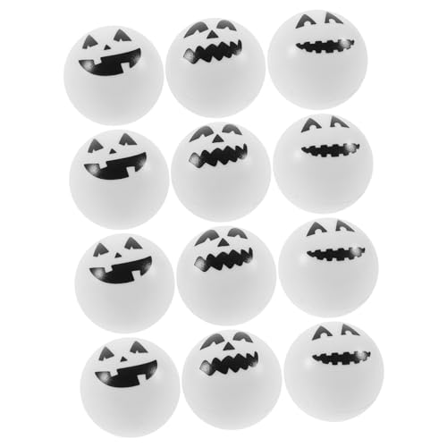 UPKOCH 12St Halloween-Hohlkugel Schläger gummiartig Seerosendekoration Karikatur Partyball Figur The Hallow Halloween mitgebsel Halloween- interessanter Kleiner Ball Plastik Weiß UPKOCH 12St Halloween-Hohlkugel Schläger gummiartig Seerosendekoration Karikatur Partyball Figur The Hallow Halloween mitgebsel Halloween- interessanter Kleiner Ball Plastik Weiß von UPKOCH
