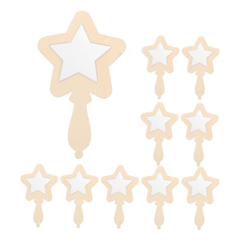 UPKOCH 12 Stück Handspiegel Für Kinder Sichere Kompaktspiegel Aus Holz Für Kunsthandwerk Unvollendet Für Holzmalerei UPKOCH 12 Stück Handspiegel Für Kinder Sichere Kompaktspiegel Aus Holz Für Kunsthandwerk Unvollendet Für Holzmalerei von UPKOCH
