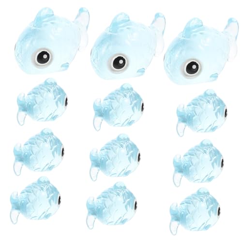 UPKOCH Weeay 12 Stück Fische Für Aquarien Ornamente Miniatur-Fische Figuren Aus Kunstharz Basteldekoration UPKOCH Weeay 12 Stück Fische Für Aquarien Ornamente Miniatur-Fische Figuren Aus Kunstharz Basteldekoration von UPKOCH