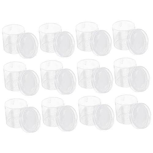 UPKOCH 12Stücke Insektenbehälter Multifunktions Critterbehälter mit Belüftungslöchern für Beobachtungen Transparentes Design Kinderimagination von UPKOCH