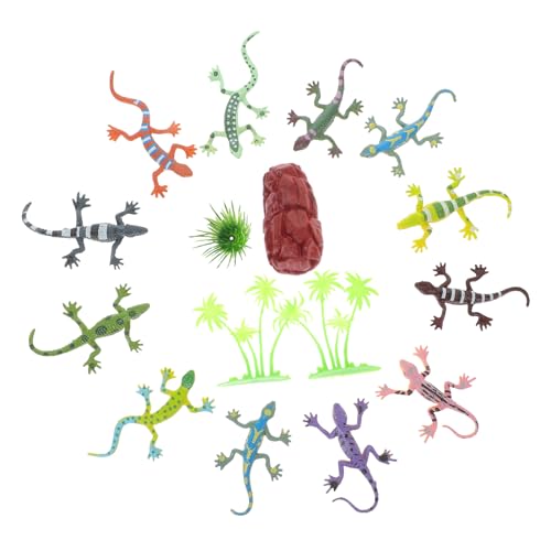 UPKOCH 12Stücke Teiliges Mini Eidechsenmodell Realistische Reptilienfiguren Für Kreatives Und Kognitives Lernen Für Innen Und Außenbereich von UPKOCH