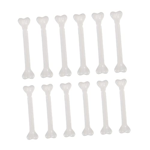 UPKOCH 12st Halloween-Requisiten Halloween-Dekorationen Im Freien Halloween-Finger Streich Gefälschter Knochen Ding Realistisch Künstlich Skelett- Zappelt Weiß Plastik von UPKOCH