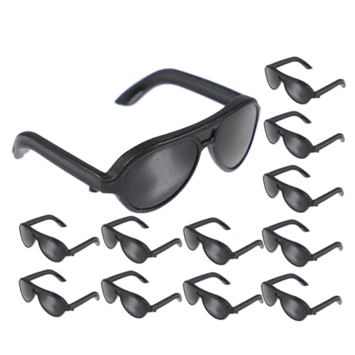 UPKOCH 12-teiliges Stilvolles Mini-Sonnenbrillen-Set Für Puppen Modisches Puppenbrillen-zubehör Miniatur-puppenbrille Zum Basteln Und Anziehen Von Spielzeug UPKOCH 12-teiliges Stilvolles Mini-Sonnenbrillen-Set Für Puppen Modisches Puppenbrillen-zubehör Miniatur-puppenbrille Zum Basteln Und Anziehen Von Spielzeug von UPKOCH