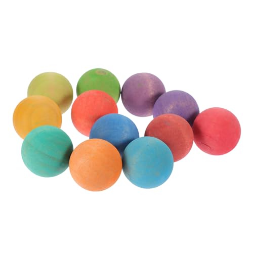 UPKOCH 12st Vorschulspielzeug Bildungsbälle Lustige Ballspielzeuge Kugelspielzeug Aus Holz Holzfarbene Kugel Regenbogenballspielzeug Bildungsspielzeug Runder Ball Holzkugel Hölzern UPKOCH 12st Vorschulspielzeug Bildungsbälle Lustige Ballspielzeuge Kugelspielzeug Aus Holz Holzfarbene Kugel Regenbogenballspielzeug Bildungsspielzeug Runder Ball Holzkugel Hölzern von UPKOCH