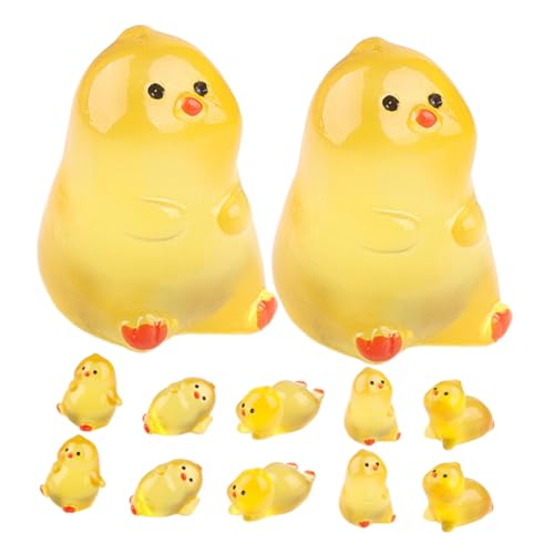 UPKOCH 12stücke Leuchtendes Mini-küken Aus Kunstharz Kükenfigur Für Heim Und Bürodekor Lebhaftes Zimmerdekor Lustiges Mini-tierdekor Für Miniaturgärten Und Pflanzendekorationen UPKOCH 12stücke Leuchtendes Mini-küken Aus Kunstharz Kükenfigur Für Heim Und Bürodekor Lebhaftes Zimmerdekor Lustiges Mini-tierdekor Für Miniaturgärten Und Pflanzendekorationen von UPKOCH