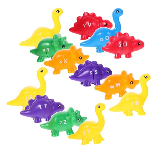UPKOCH 13stücke Dinosaurier Spielzeug Mit Lustigen Dinosauriern Kognitionsspielzeug Geeignet Für Kleinkinder Und Vorschule Fördernd Feinmotorik Und Lernspielzeug von UPKOCH