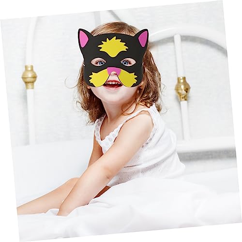 UPKOCH 13 Stück Teiliges Tiermasken für Bemalen Leichte Stabile und Wiederverwendbare Cosplay Masken mit Realistischem Tiergesicht für Halloween Party Kindergarten und Tierkostümfest von UPKOCH