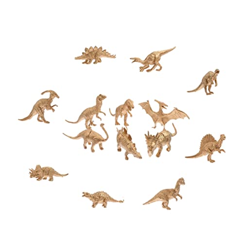 UPKOCH 14 Stück Dinosaurier-Modell-Set Dinosaurier- Simulationstiermodell-Ornamente Kreative Dinosauriermodelle Dinosaurier-actionfiguren Dinosaurierspielzeug Plastik Golden UPKOCH 14 Stück Dinosaurier-Modell-Set Dinosaurier- Simulationstiermodell-Ornamente Kreative Dinosauriermodelle Dinosaurier-actionfiguren Dinosaurierspielzeug Plastik Golden von UPKOCH