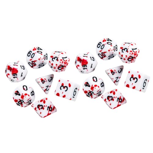 UPKOCH 14 Stück Teiliges Acryl Blood Dice Set Einzigartige Unregelmäßige Blutpunkte Leichtes Langlebiges Rollenspiel Zubehör für Halloween Party Camping Vielseitig Einsetzbar UPKOCH 14 Stück Teiliges Acryl Blood Dice Set Einzigartige Unregelmäßige Blutpunkte Leichtes Langlebiges Rollenspiel Zubehör für Halloween Party Camping Vielseitig Einsetzbar von UPKOCH