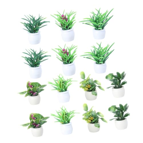 UPKOCH 14 Stück Teiliges Miniatur Bonsai Lebensechte Künstliche Topfpflanzen Detailreiche Mini Haus Dekoration für Puppenhaus DIY Basteln Modellbau und Wohnraumgestaltung UPKOCH 14 Stück Teiliges Miniatur Bonsai Lebensechte Künstliche Topfpflanzen Detailreiche Mini Haus Dekoration für Puppenhaus DIY Basteln Modellbau und Wohnraumgestaltung von UPKOCH