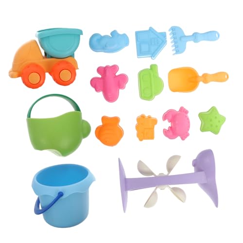UPKOCH Strandspielset Für Kleinkinder – 14-in-1-strandspielzeug Für Kinder Sandspielzeug Schaufeln Eimer Sicherer Kunststoff Für Spiele Im Freien UPKOCH Strandspielset Für Kleinkinder – 14-in-1-strandspielzeug Für Kinder Sandspielzeug Schaufeln Eimer Sicherer Kunststoff Für Spiele Im Freien von UPKOCH