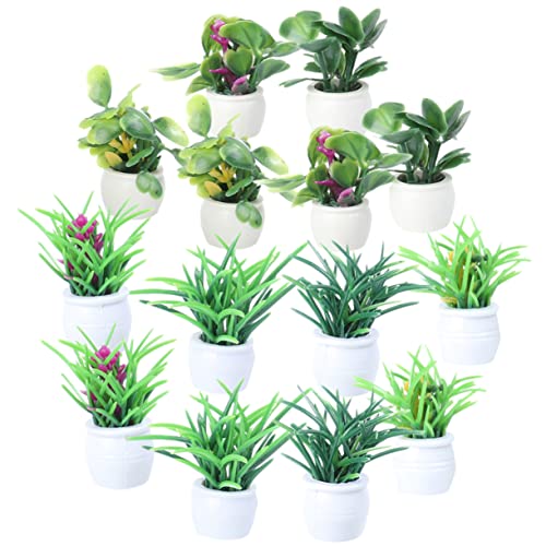 UPKOCH 14Stücke Teiliges Bonsai für Puppenhaus Dekoration Künstliche Topfpflanzen für DIY Mikrolandschaften Verarbeitung Realistische Gestaltung UPKOCH 14Stücke Teiliges Bonsai für Puppenhaus Dekoration Künstliche Topfpflanzen für DIY Mikrolandschaften Verarbeitung Realistische Gestaltung von UPKOCH