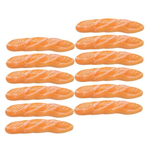 UPKOCH 15 Stück Baguette-Imitat deko brausetabletten Simulation Brot Brotstütze Mini -Essen Puppenhaus-Miniaturbrot Simulation Minibrot Mini-Brot-Modell künstliches Brot Harz Orange UPKOCH 15 Stück Baguette-Imitat deko brausetabletten Simulation Brot Brotstütze Mini -Essen Puppenhaus-Miniaturbrot Simulation Minibrot Mini-Brot-Modell künstliches Brot Harz Orange von UPKOCH
