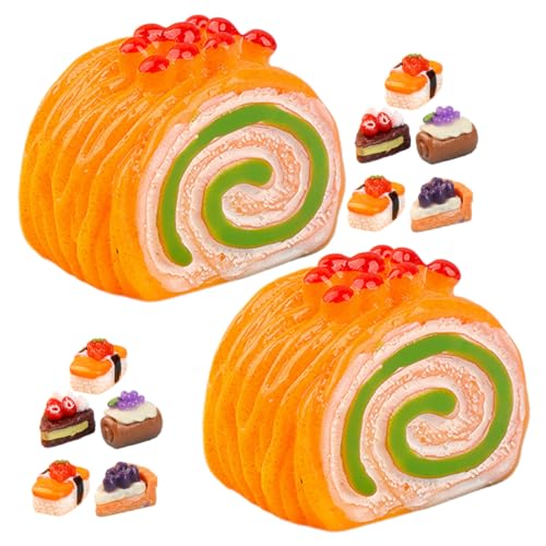 UPKOCH 15 Stück Dreidimensionales Obstkuchendessert spielzeuge Dessertringe Dekoration Simulation Gourmet -Kuchen gefälschtes Cupcake-Modell dekorative Minitorte Mini-Dessert Harz UPKOCH 15 Stück Dreidimensionales Obstkuchendessert spielzeuge Dessertringe Dekoration Simulation Gourmet -Kuchen gefälschtes Cupcake-Modell dekorative Minitorte Mini-Dessert Harz von UPKOCH