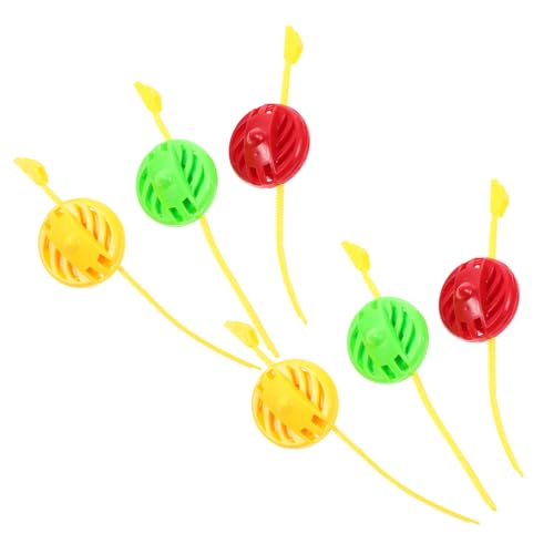 UPKOCH 15 Stück Lineal und Gyro - Kinderspielzeug Kreiselspielzeug für Partyspielzeug Gyro- Kinderoberteile Partyartikel für PVC Zufällige Farbe von UPKOCH