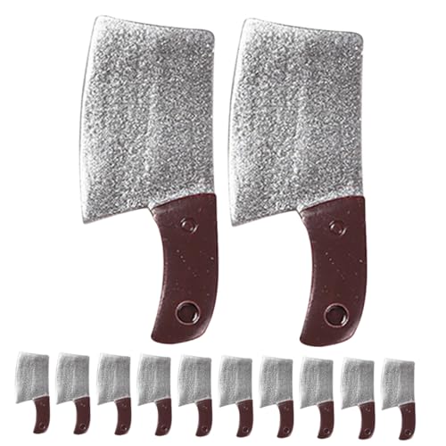 UPKOCH 15 Stück Simulations-küchenmesser Schneidemaschine Küchengeräte Küchenutensilien Miniatur-zubehör Miniatur-puppenhauszubehör Mini- -küchenzubehör Mini-Tool Harz von UPKOCH