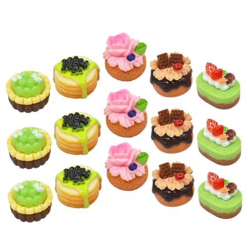 UPKOCH 15stücke Teiliges Aus Künstlichen Kleinen Kuchen Realistische Simulationstorten Für Puppenhäuser Dekoration Fotografie Und Schaufensteranzeigen UPKOCH 15stücke Teiliges Aus Künstlichen Kleinen Kuchen Realistische Simulationstorten Für Puppenhäuser Dekoration Fotografie Und Schaufensteranzeigen von UPKOCH
