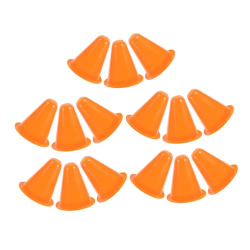 UPKOCH 15 Stück Windsicherer Skiroller Zapfen Trainingskegel Trainingshütchen Fußball Motorradpraxiskegel Schlittschuhe Rollen Skaten Stangen Trainingsmarker Mini- Orange Sport UPKOCH 15 Stück Windsicherer Skiroller Zapfen Trainingskegel Trainingshütchen Fußball Motorradpraxiskegel Schlittschuhe Rollen Skaten Stangen Trainingsmarker Mini- Orange Sport von UPKOCH