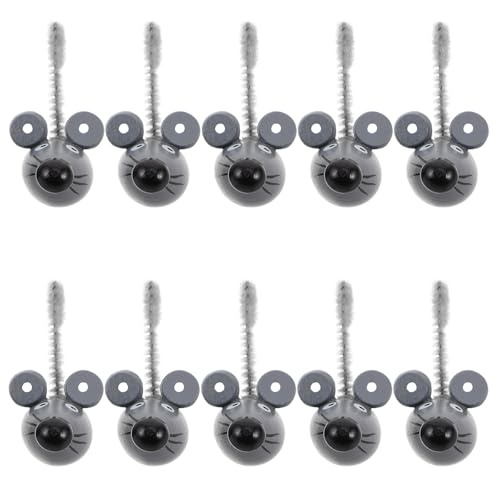 UPKOCH 15 Stück simuliertes Mausspielzeug, lebensechte gefälschte Maus, realistische Mäuse, gruseliges Rattenspielzeug, Halloween-Streich, gruselige Halloween-Party, Aprilscherz-Dekorationen, Grau UPKOCH 15 Stück simuliertes Mausspielzeug, lebensechte gefälschte Maus, realistische Mäuse, gruseliges Rattenspielzeug, Halloween-Streich, gruselige Halloween-Party, Aprilscherz-Dekorationen, Grau von UPKOCH