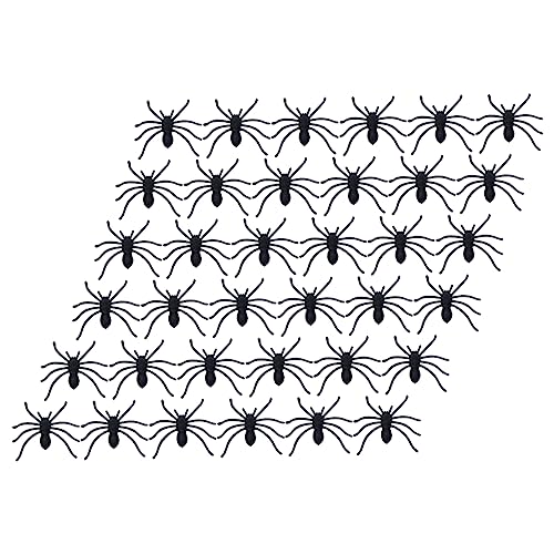 UPKOCH 150 STK simulierte Spinnen realistische Spinne Simulation Figuren Miniaturen Halloween Toys Halloween Spinnen gefälschte Spinnen künstliche Spinne aus Kunststoff Plastik von UPKOCH