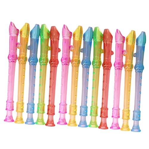 UPKOCH 15St Kinderflöte kinderinstrumente musikinstrumente Instrument Music Instruments for Klarinetten-Set kleine Klarinette Sopranblockflöte Bildungsspielzeug Plastik von UPKOCH