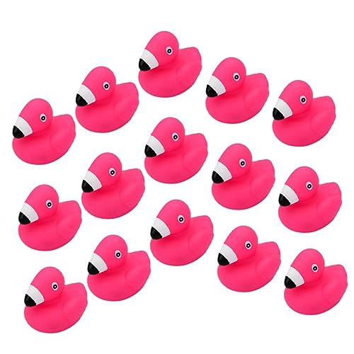 UPKOCH 15Stücke Flamingo Duschspielzeug für Quietschendes Badespielzeug aus Vinyl Fördert Kreativität und Koordination für Badewanne und von UPKOCH