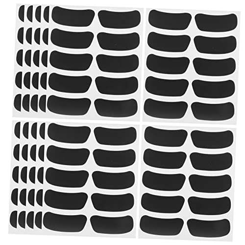 UPKOCH 16 Blatt Augenaufkleber Baseball-Auge Unter Den Augenstreifen Auge Schwarze Aufkleber Lüfter Augenstreifen Sport Augenstreifen Baseball PVC Selbstklebend Black UPKOCH 16 Blatt Augenaufkleber Baseball-Auge Unter Den Augenstreifen Auge Schwarze Aufkleber Lüfter Augenstreifen Sport Augenstreifen Baseball PVC Selbstklebend Black von UPKOCH