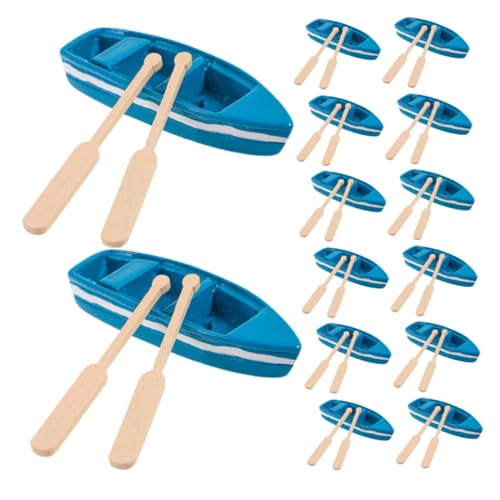 UPKOCH 16 Satz Teiliges Miniatur Ruderboot aus Harz und Holz mit Paddeln DIY Meer-Themen Mikro-landschaftsdekoration für Zuhause und Strand Einfach Zusammenzubauen für Kreative UPKOCH 16 Satz Teiliges Miniatur Ruderboot aus Harz und Holz mit Paddeln DIY Meer-Themen Mikro-landschaftsdekoration für Zuhause und Strand Einfach Zusammenzubauen für Kreative von UPKOCH