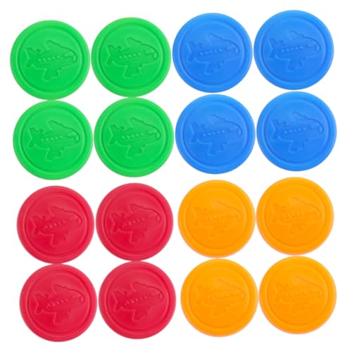 UPKOCH 16 Stück Fliegende Schachfiguren Magnetisch Ludo Lernspielzeug Kinderspielzeug Flugschachspielzubehör Flugschachspielzeug Flugschachzubehör Brettspielzubehör Kunststoff von UPKOCH