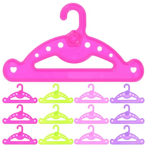UPKOCH 16 Stück Teiliges Puppenkleiderbügel für Mini Puppen Kleiderschrank Bunte Hängemöglichkeiten für Puppenkleidung für Aufbewahrung und Organisation von Puppenoutfits UPKOCH 16 Stück Teiliges Puppenkleiderbügel für Mini Puppen Kleiderschrank Bunte Hängemöglichkeiten für Puppenkleidung für Aufbewahrung und Organisation von Puppenoutfits von UPKOCH